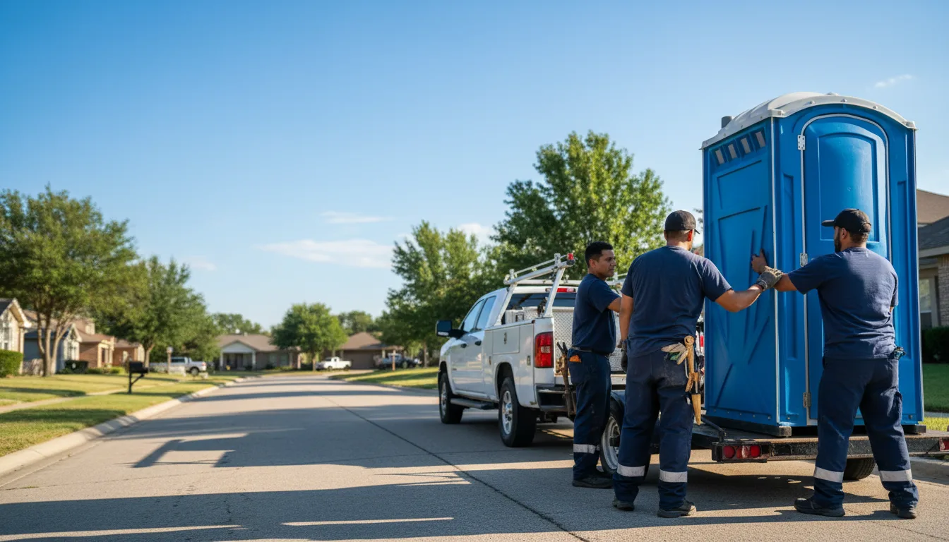 Portable Toilet Rental in Dennis, KS near me